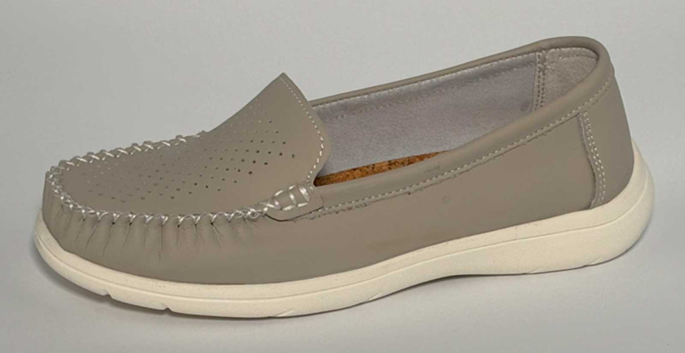 Мокасины женские YX-012K-grey