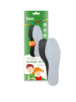Стельки детские ODOR STOP KIDS (р.19-35) BRAUS 9521